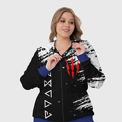 Женский 3D-костюм ВЕДЬМАК, цвет: 3D-синий — фото 2