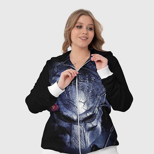 Женский костюм PREDATOR / 3D-Белый – фото 3