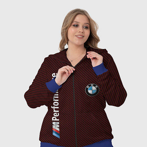 Женский костюм BMW CARBON / 3D-Синий – фото 3