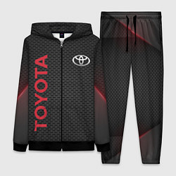 Женский 3D-костюм TOYOTA, цвет: 3D-черный