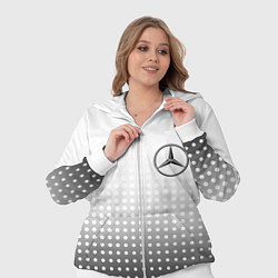 Женский 3D-костюм Mercedes-Benz, цвет: 3D-белый — фото 2