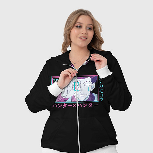 Женский костюм Hisoka, Hunter X Hunter HXH / 3D-Белый – фото 3