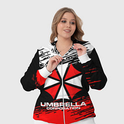 Женский 3D-костюм Umbrella Corporation, цвет: 3D-белый — фото 2