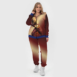 Женский 3D-костюм Wally West, цвет: 3D-синий — фото 2