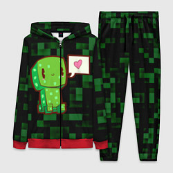 Женский костюм Minecraft Creeper