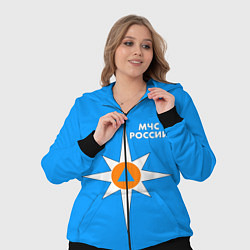 Женский 3D-костюм МЧС России, цвет: 3D-черный — фото 2