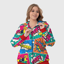 Женский 3D-костюм COMICS ART, цвет: 3D-красный — фото 2