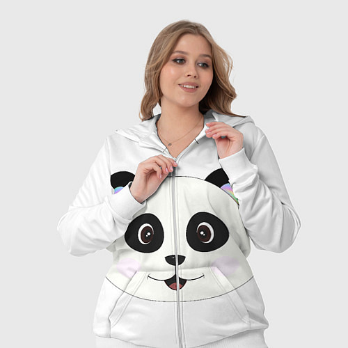 Женский костюм Panda / 3D-Белый – фото 3