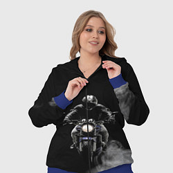 Женский 3D-костюм МОТОЦИКЛЫ, цвет: 3D-синий — фото 2