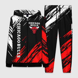 Женский 3D-костюм CHICAGO BULLS, цвет: 3D-черный