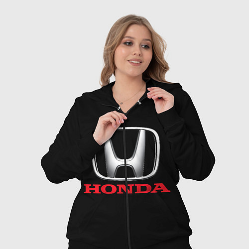 Женский костюм HONDA / 3D-Черный – фото 3