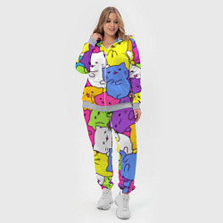 Женский 3D-костюм МИЛЫЕ КОТЯТКИ, цвет: 3D-меланж — фото 2