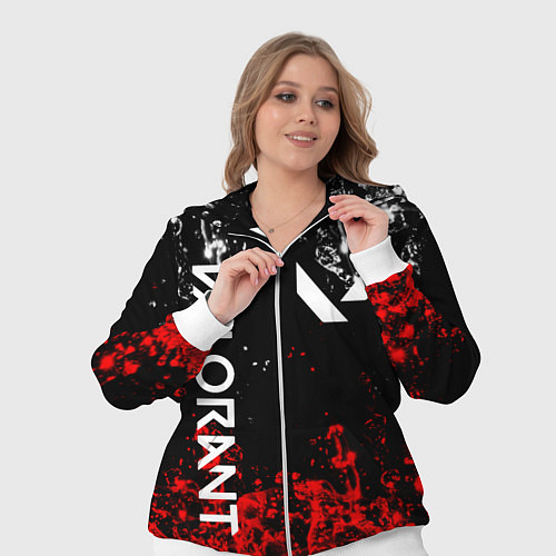 Женский костюм VALORANT / 3D-Белый – фото 3