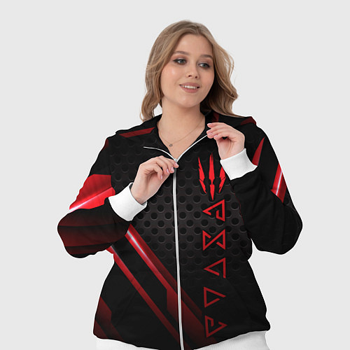 Женский костюм The Witcher / 3D-Белый – фото 3