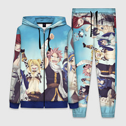 Женский 3D-костюм FAIRY TAIL ХВОСТ ФЕИ, цвет: 3D-синий