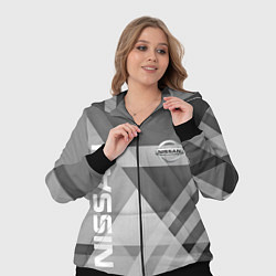 Женский 3D-костюм NISSAN, цвет: 3D-черный — фото 2