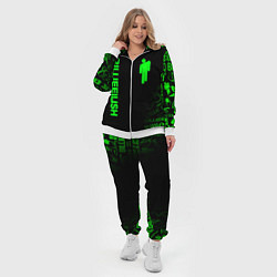 Женский 3D-костюм BILLIE EILISH БИЛЛИ АЙЛИШ, цвет: 3D-белый — фото 2