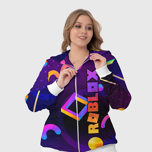 Женский костюм Roblox / 3D-Белый – фото 3