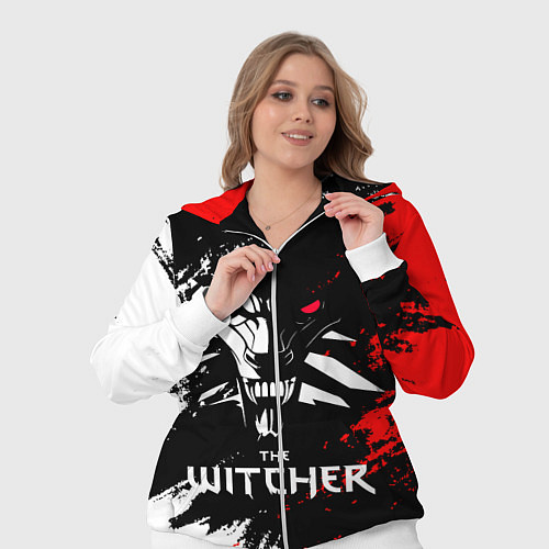 Женский костюм The Witcher / 3D-Белый – фото 3