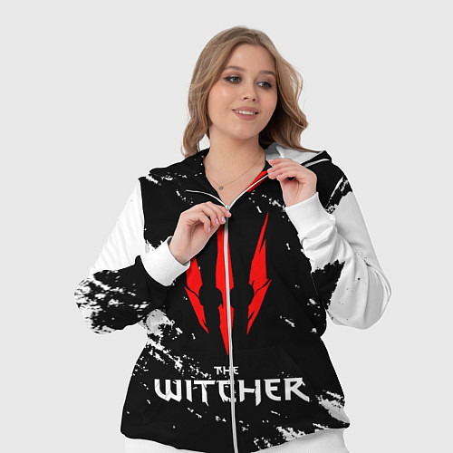 Женский костюм The Witcher / 3D-Белый – фото 3