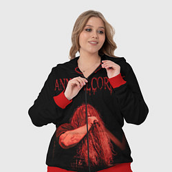 Женский 3D-костюм Cannibal Corpse 6, цвет: 3D-красный — фото 2