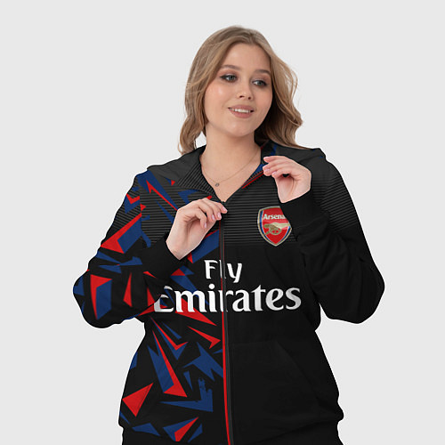 Женский костюм ARSENAL UNIFORM 2020 / 3D-Черный – фото 3