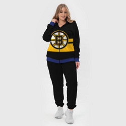 Женский 3D-костюм BOSTON BRUINS NHL, цвет: 3D-синий — фото 2