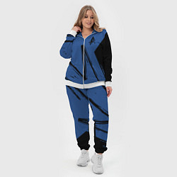 Женский 3D-костюм Star Trek, цвет: 3D-белый — фото 2