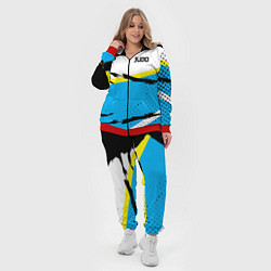 Женский 3D-костюм Judo, цвет: 3D-красный — фото 2