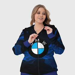 Женский 3D-костюм BMW, цвет: 3D-синий — фото 2