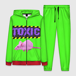 Женский 3D-костюм Toxic, цвет: 3D-красный