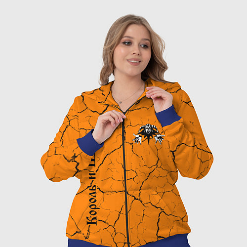 Женский костюм КОРОЛЬ И ШУТ / 3D-Синий – фото 3