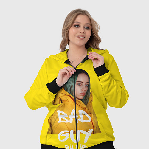 Женский костюм Billie Eilish Билли Айлиш / 3D-Черный – фото 3