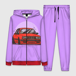 Женский 3D-костюм БМВ Пандем, цвет: 3D-красный