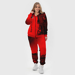 Женский 3D-костюм КОРОЛЬ И ШУТ, цвет: 3D-красный — фото 2