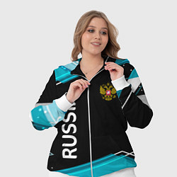 Женский 3D-костюм RUSSIA, цвет: 3D-белый — фото 2