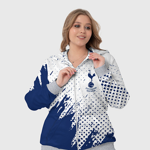 Женский костюм Tottenham Hotspur / 3D-Меланж – фото 3