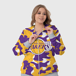 Женский 3D-костюм LA LAKERS ЛЕЙКЕРС, цвет: 3D-меланж — фото 2
