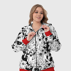 Женский 3D-костюм GHOSTEMANE, цвет: 3D-красный — фото 2