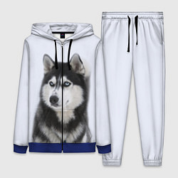 Женский 3D-костюм ХАСКИ, цвет: 3D-синий