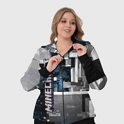 Женский 3D-костюм Minecraft, цвет: 3D-черный — фото 2