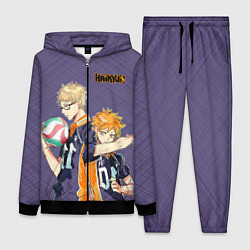 Женский 3D-костюм Haikyu!!!, цвет: 3D-черный