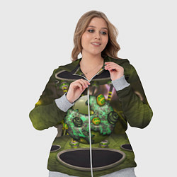 Женский 3D-костюм AbstractThings 3, цвет: 3D-меланж — фото 2