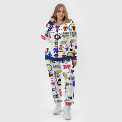 Женский 3D-костюм ROBLOX, цвет: 3D-синий — фото 2