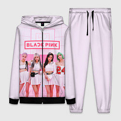 Женский 3D-костюм BLACKPINK, цвет: 3D-черный