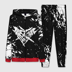 Женский 3D-костюм Velial Squad, цвет: 3D-красный