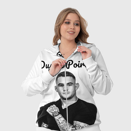 Женский костюм Dustin Poirier / 3D-Белый – фото 3