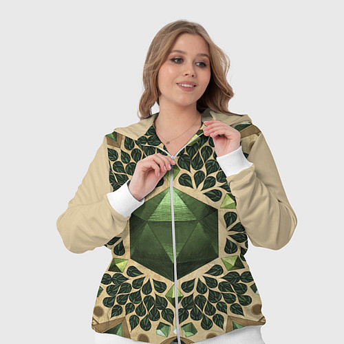 Женский костюм DnD Dices: Pattern / 3D-Белый – фото 3