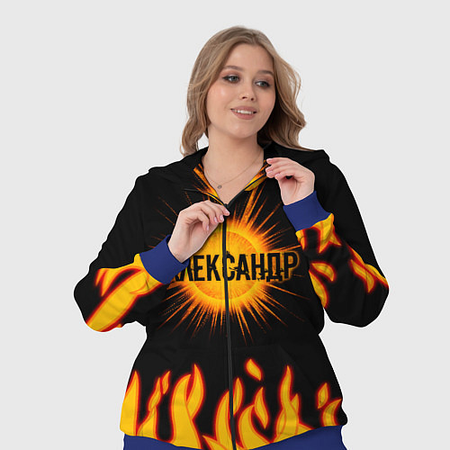 Женский костюм Александр / 3D-Синий – фото 3