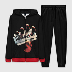 Женский 3D-костюм Judas Priest, цвет: 3D-красный